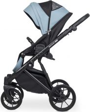 Детская коляска 2 в 1 Riko Brano PRO 02 Crystal Blue